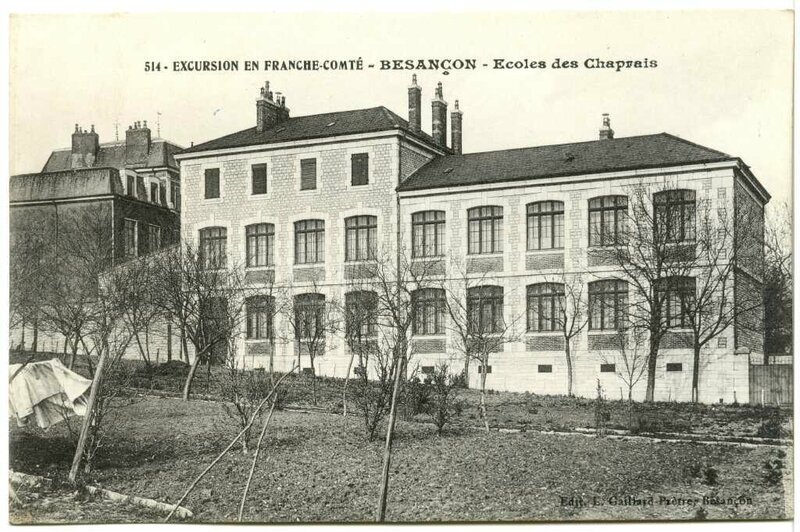 école des chaprais 1919 1920