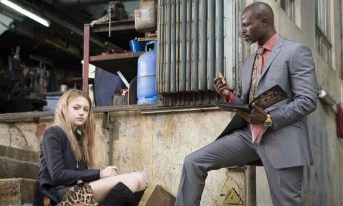Dakota Fanning et Djimon Hounsou