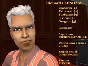 Edouard PLENOZAS