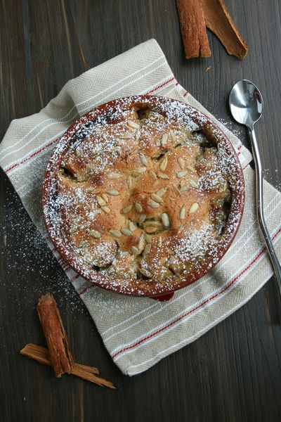 Gratin de banane et graines de tournesol Gratin de banane et graines de tournesol