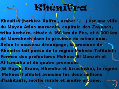 Khénifra