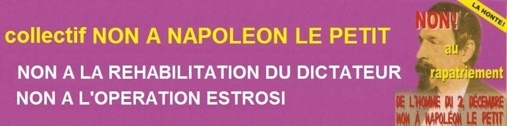 collectif : "non a napoleon le petit"