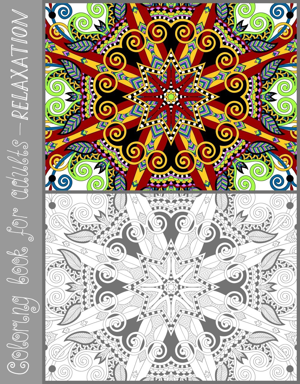 Coloriages adultes anti stress mandala imprimer gratuit Papiers Cliquez ici pour imprimer ce coloriage mandala anti stress