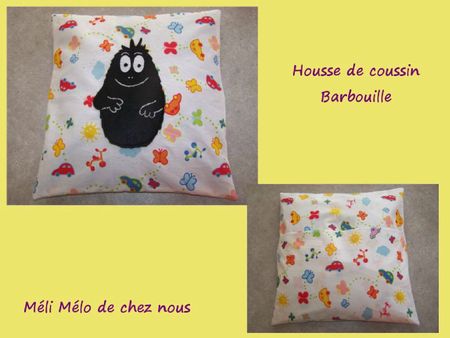 Coussin Barbouille