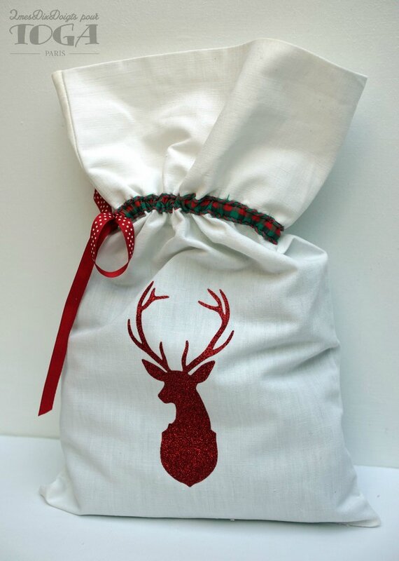sac cadeau renne glitter_2mesdixdoigts (2)