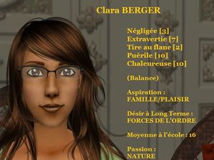 Clara BERGER