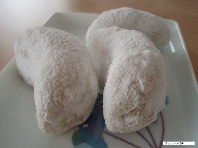 Cornes de gazelle (pâtisserie orientale)
