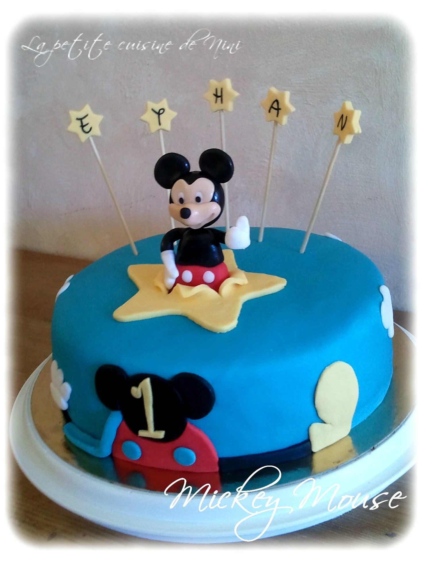 Top Chrono : gâteau d'anniversaire Mickey - Le blog de