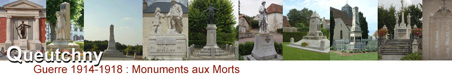 Queutchny14-18 : Photos des Monuments aux Morts