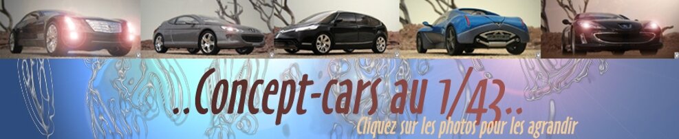 Concept-cars au 1/43