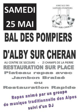 AFFICHEbal pompiers 2013