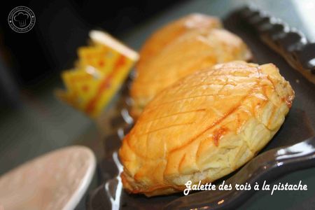 Galette a la pistache Galette a la pistache