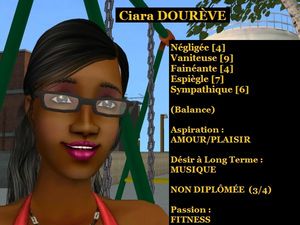 Ciara DOURVE