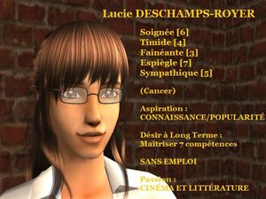 Lucie DESCHAMPS-ROYER