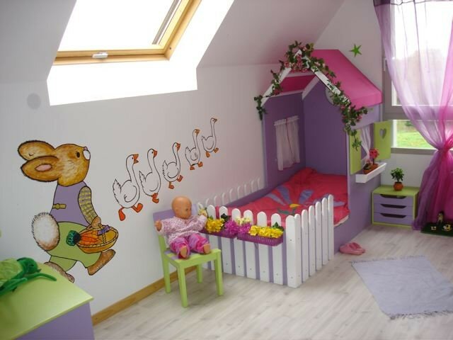 Lit cabane pour enfants Lit pour enfant fille