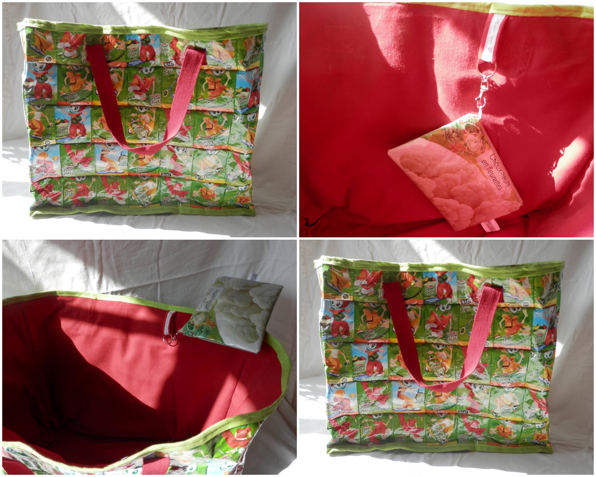 recyclage de gourde de compote Astr'en ciel