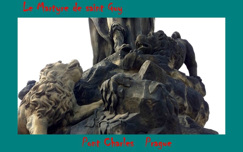 Pont Charles Le Martyre de saint Guy Prague 2