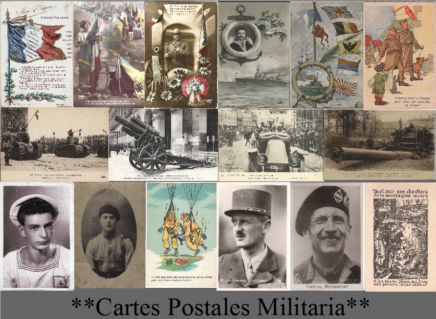 **Cartes Postales Militaria et Collections**