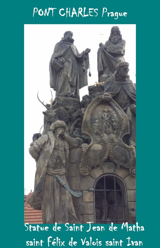 Pont Charles Prague Saint Jean de Matha saint Félix de Valois saint Ivan Artgitato 4
