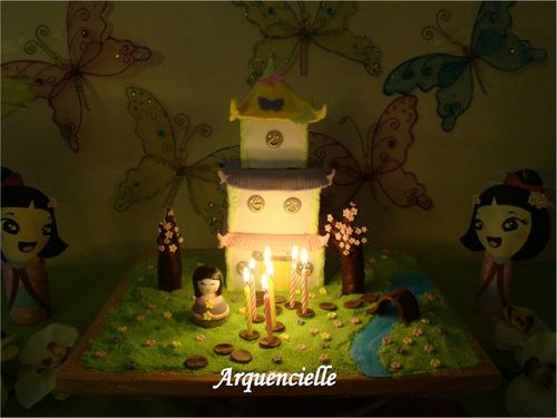 Pagode temple Japonais Kokeshi Chinois Kawaii 59683682_m