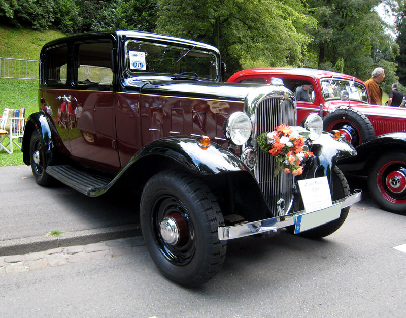 La Citroen rosalie type 8 1933 33 me Internationales OldtimerMeeting 