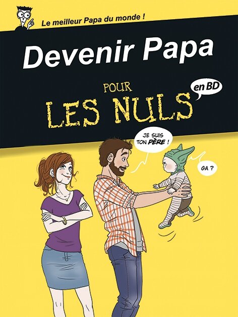 Devenir papa pour les nuls - couv bdef