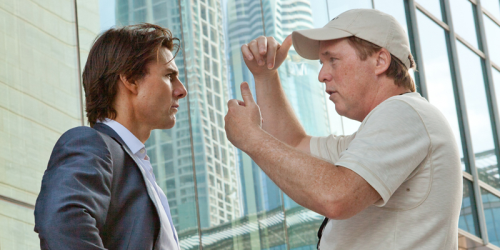 Tom Cruise et le réalisateur Brad Bird
