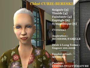Chlo CURIE-BERESKI
