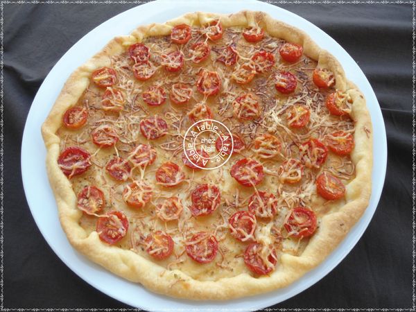 tarte aux tomates cerises