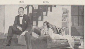 Acte II Heller (Pierre Renoir) & Lorette (Valentine Tessier)