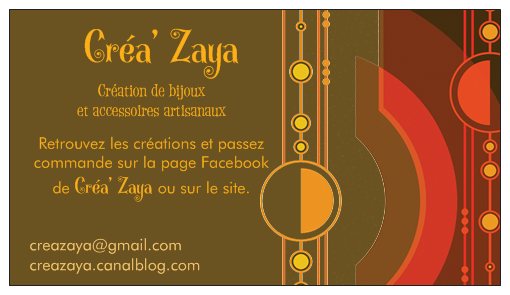 Créa' Zaya, Bijoux Artisanaux