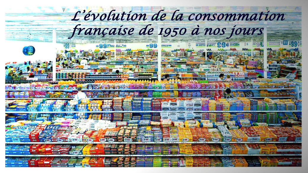 L'évolution de la consommation française de 1945 à nos jours