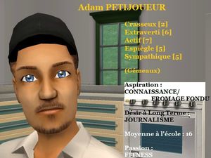 Adam PETIJOUEUR