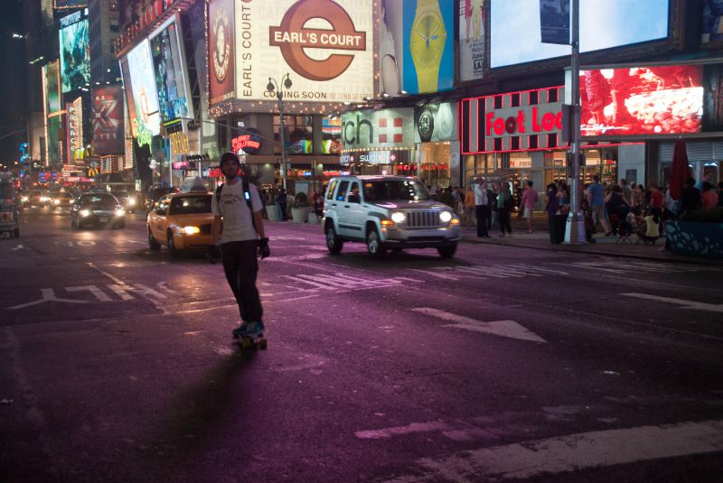 Times Square by night