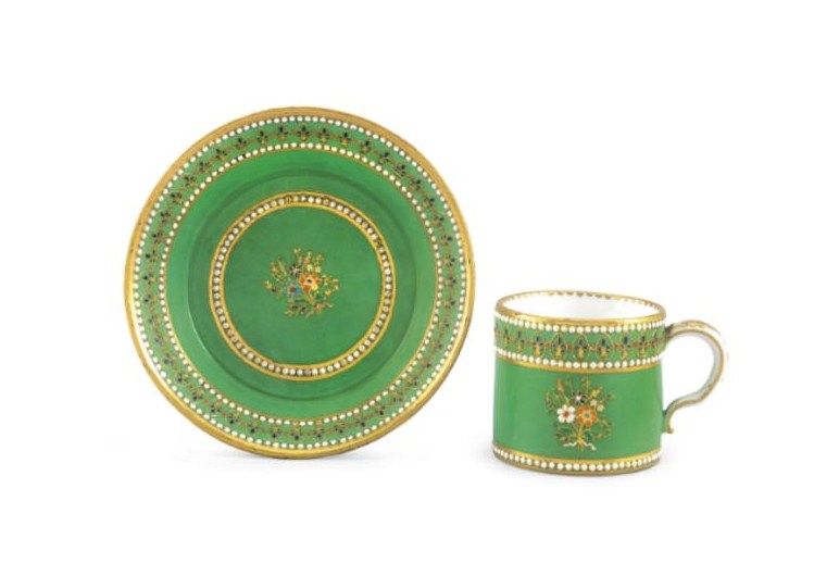 A_miniature_S_vres_jewelled_cup_and_saucer