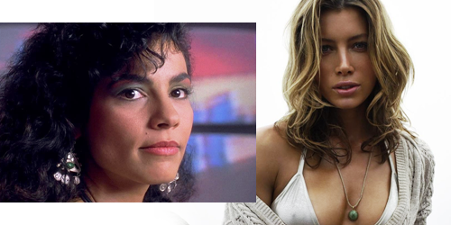 Rachel Ticotin et Jessica Biel