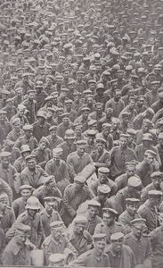 Août 1918 Entre Ancre et Somme Prisonniers allemands L'Illustration