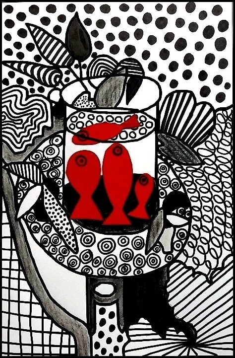 254_Noir et blanc_Du graphisme avec Matisse (39B)-001