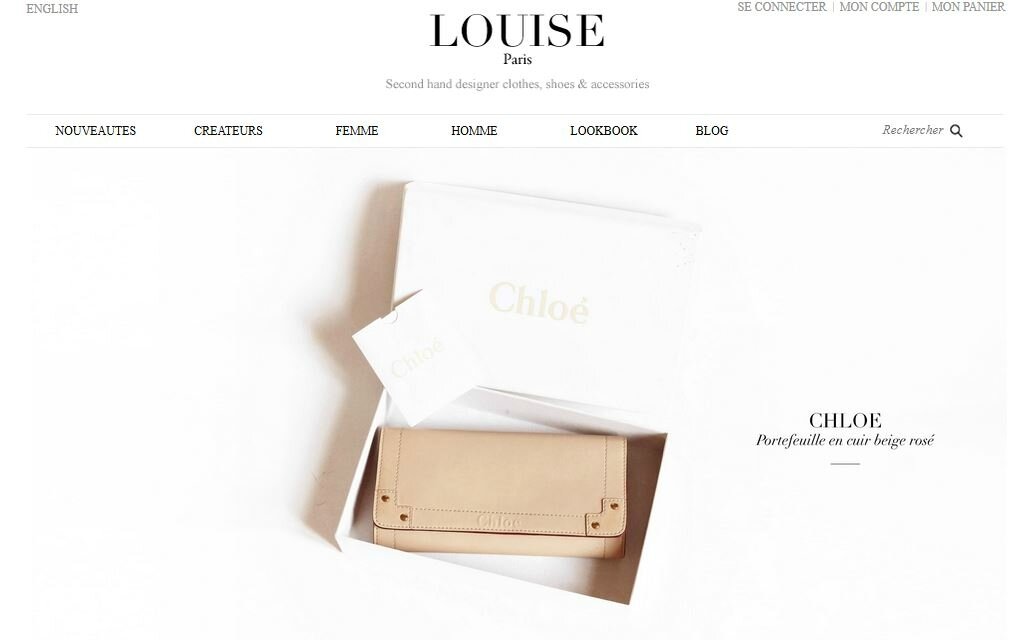 LOUISE Paris - Dépôt vente de luxe en ligne - Le placard doré