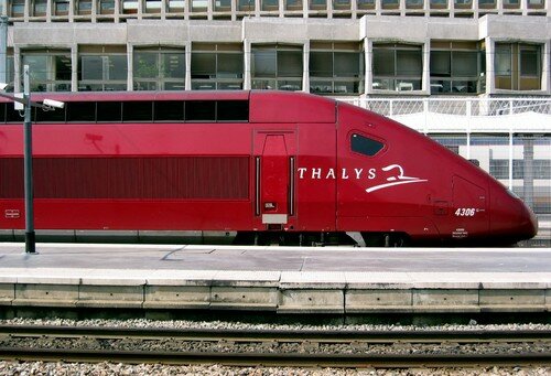 Profil du TGV Thalys Duplex