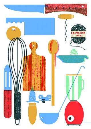 i_know_how_to_cook_ginette_mathiot_blexbolex_je_sais_cuisiner_ustensils