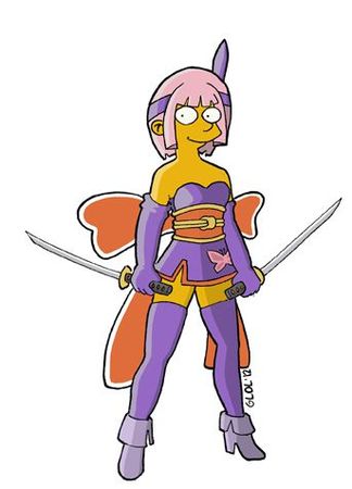 AYANE DEAD OR ALIVE SIMPSON GLOL