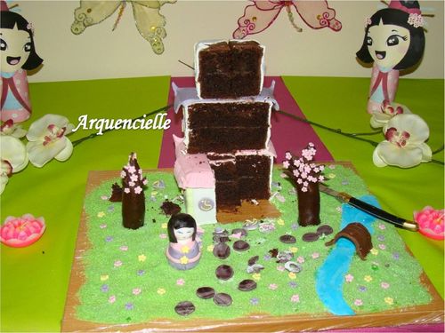 Pagode temple Japonais Kokeshi Chinois Kawaii 59683596_m