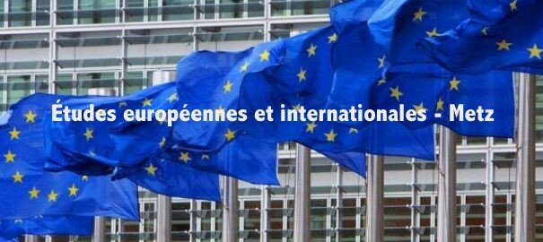 Études européennes et internationales Metz
