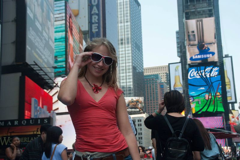 Times Square in Manhattan