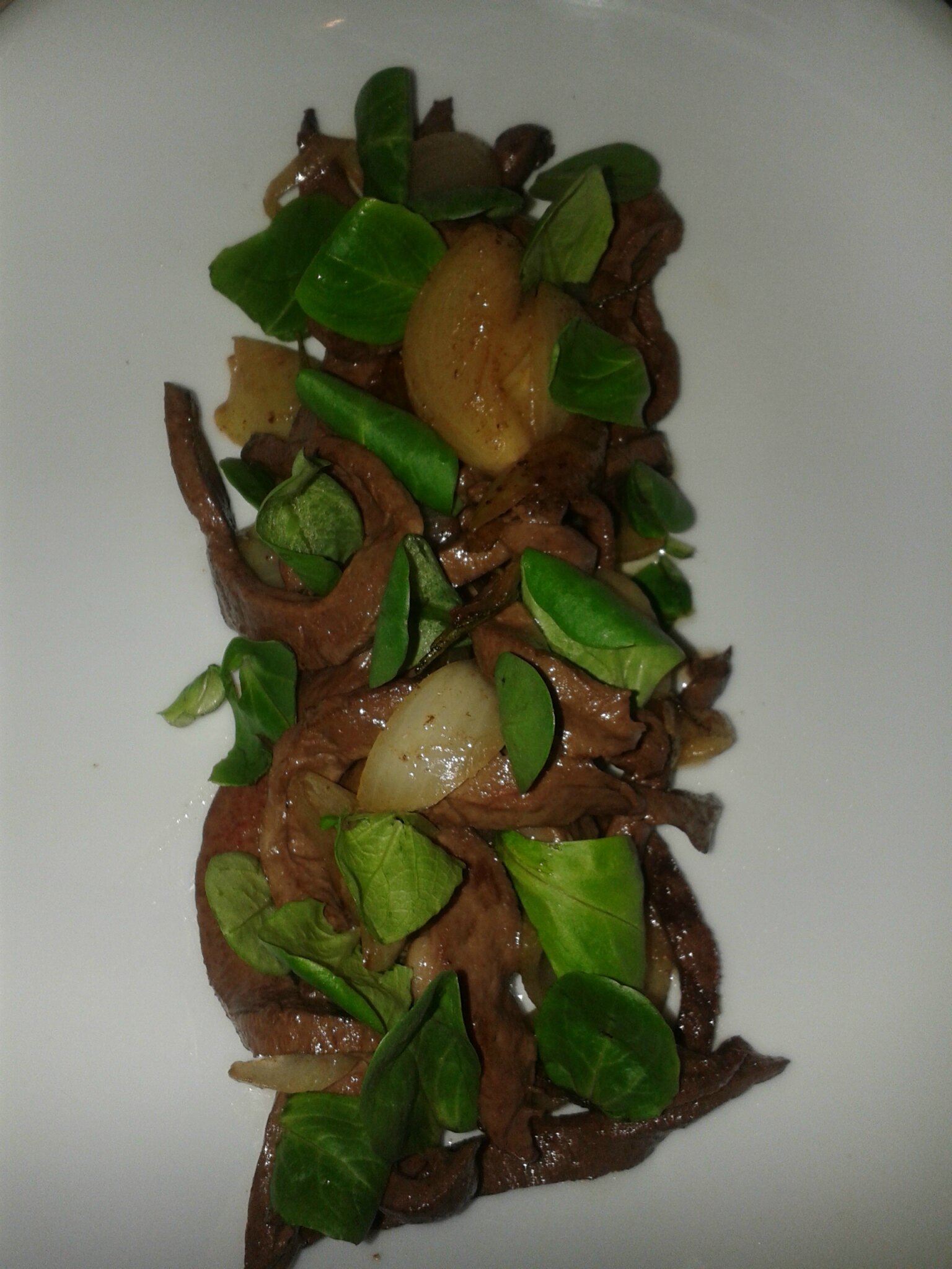 PANFRIED HEART OF BEEF / COEUR DE BOEUF POELE. RECETTE NO° 5O Franco kenyan Gastronomy