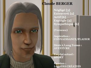 Claude BERGER