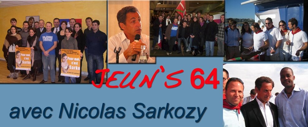 Les Jeun's du 64 avec Nicolas Sarkozy