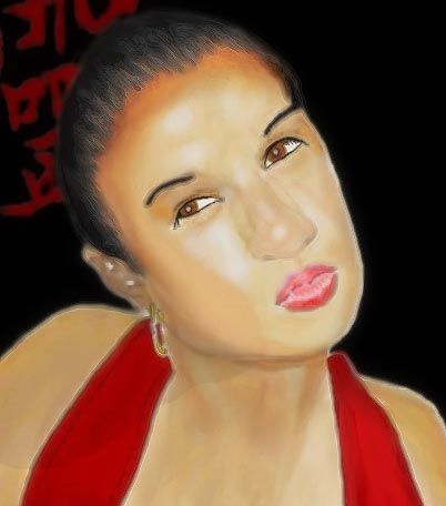 autoportrait réalisé à la tablette graphique 28530819