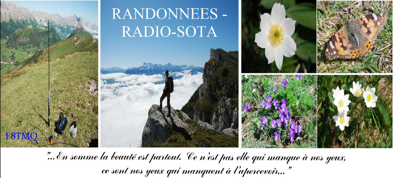 RANDONNEES SOTA - MONTAGNES